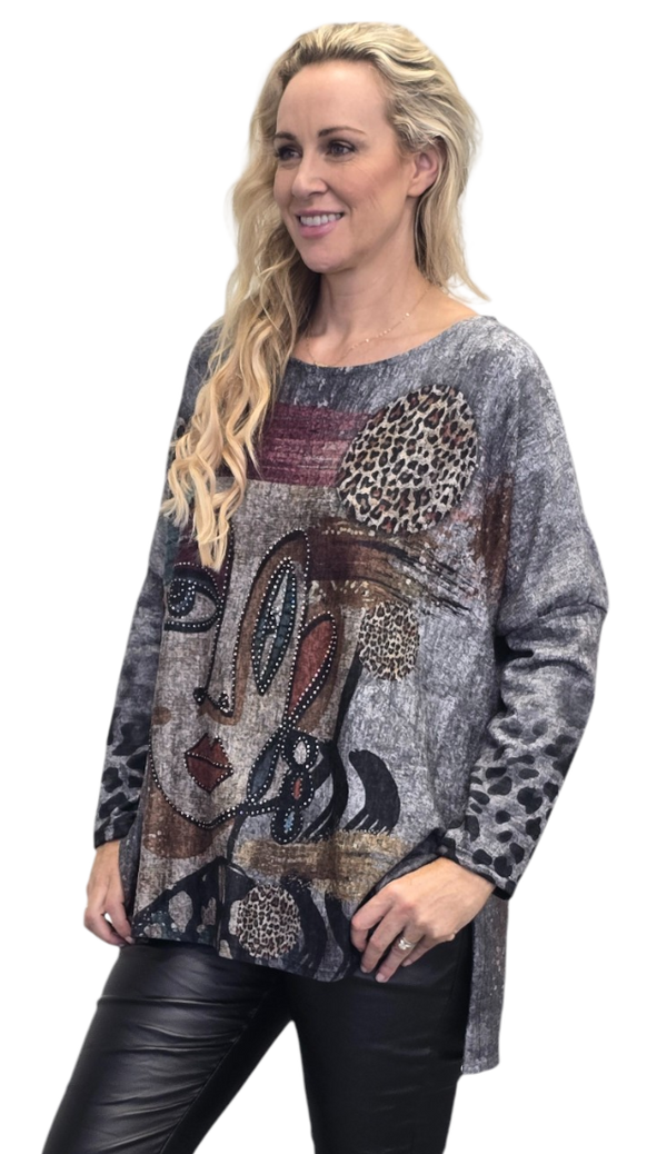 DOLL light knit top