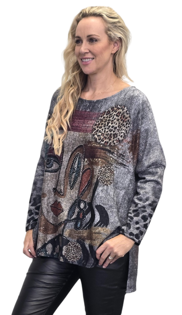 DOLL light knit top