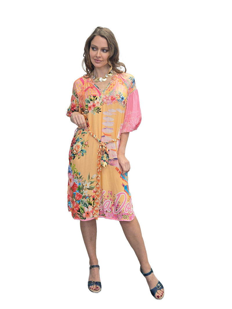 SUN & SAND midi dress