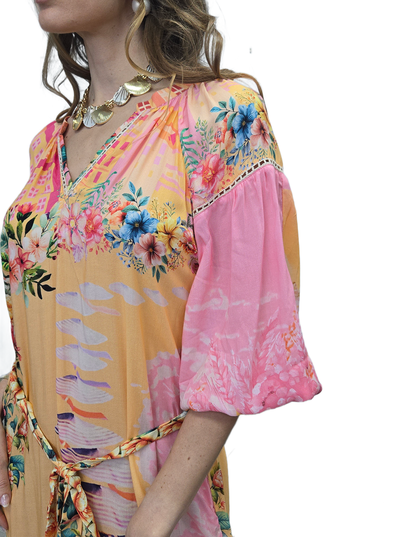 SUN & SAND midi dress