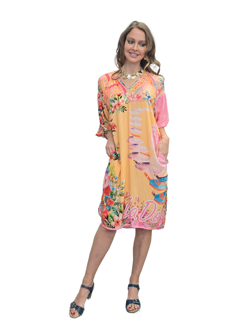 SUN & SAND midi dress