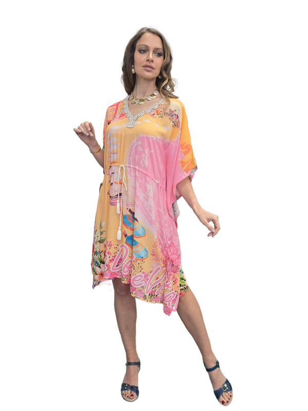 SUN & SAND short kaftan dress