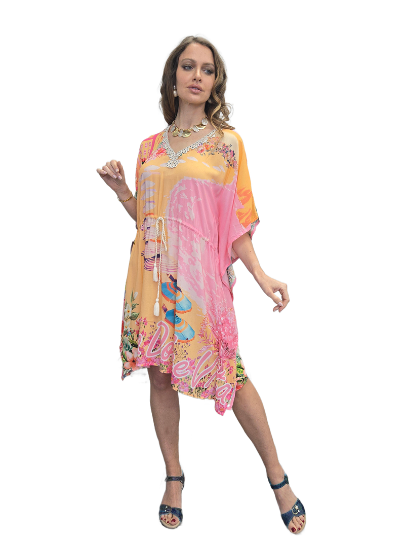 SUN & SAND short kaftan dress