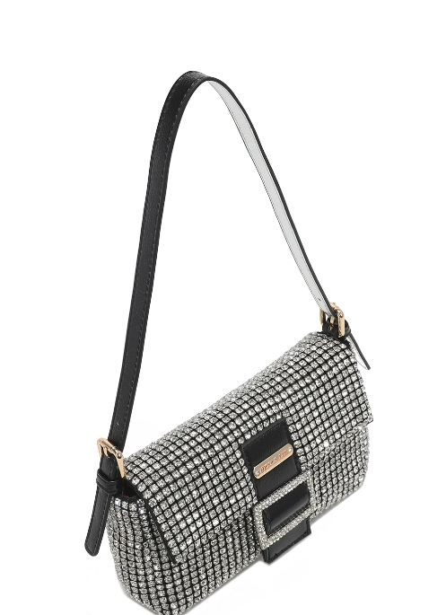 ESTELLA DIAMOND FLAP BAG