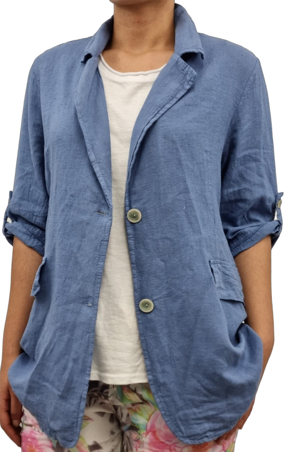 CLOVER linen light blazer