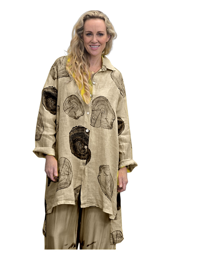 BLISSFUL linen shirt
