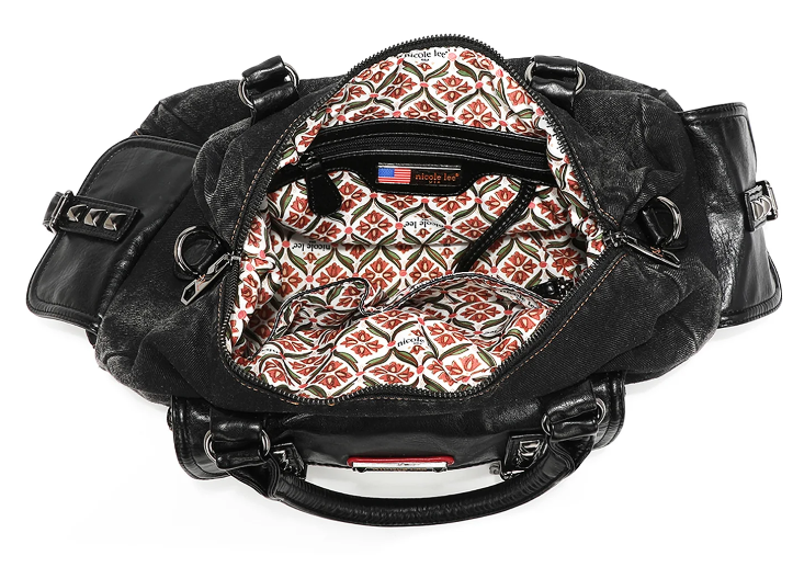 DENIM SISTERS SECRET MESSENGER HANDBAG