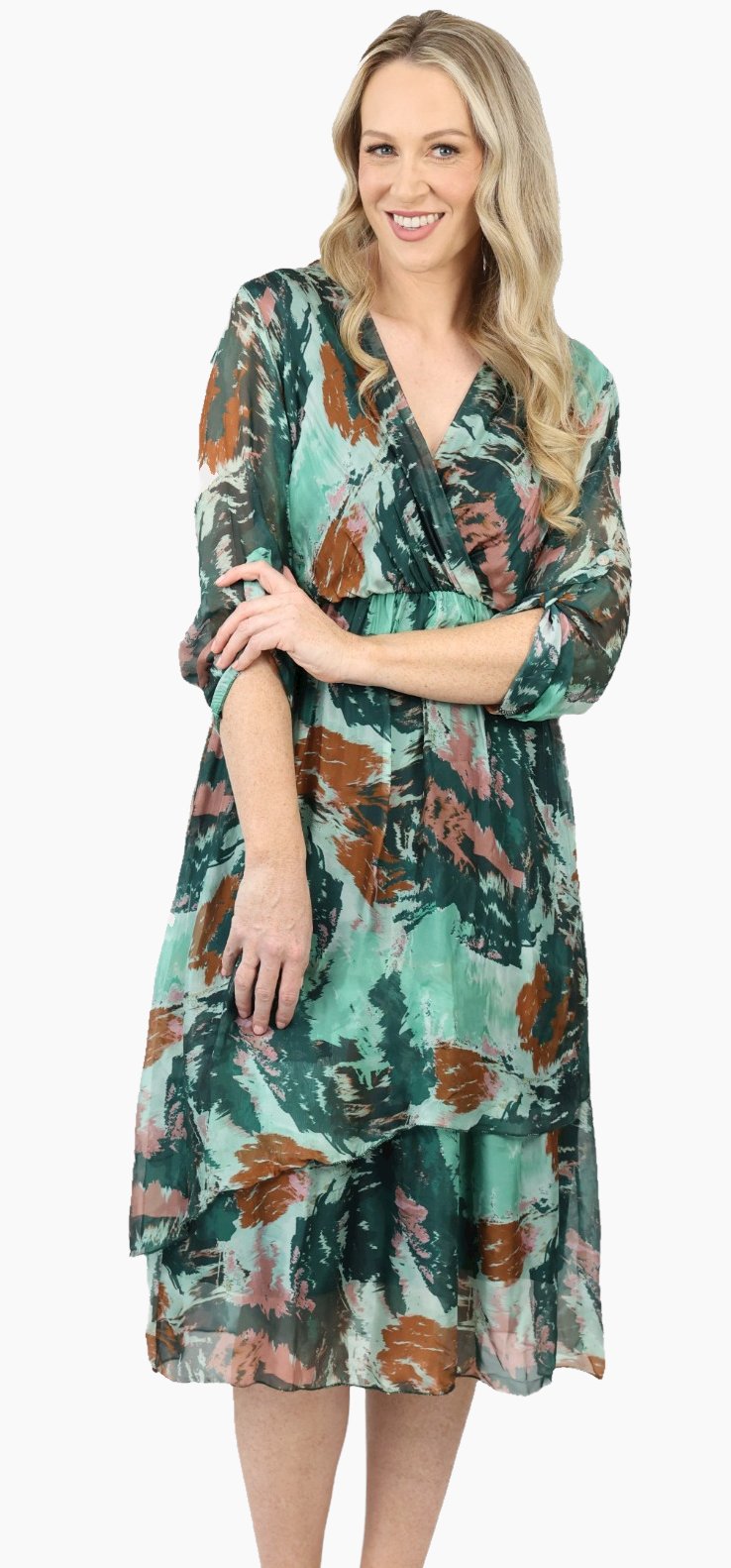 MARY silk dress