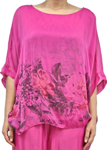 MAYER silk top