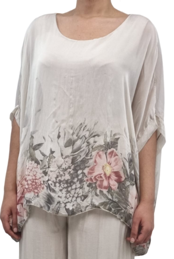 MAYER silk top