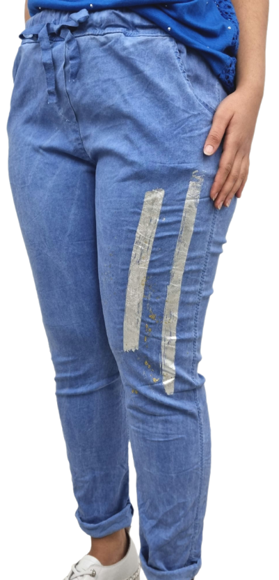 PATTI cotton stretch pants