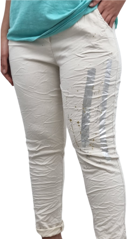 PATTI cotton stretch pants