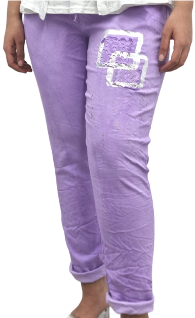PHOEBE cotton stretch pants