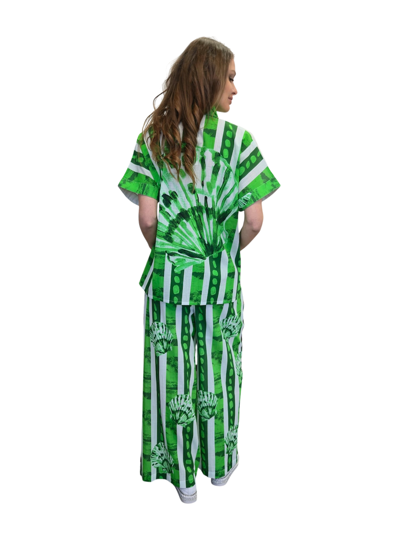 SHEER shirt & pants set