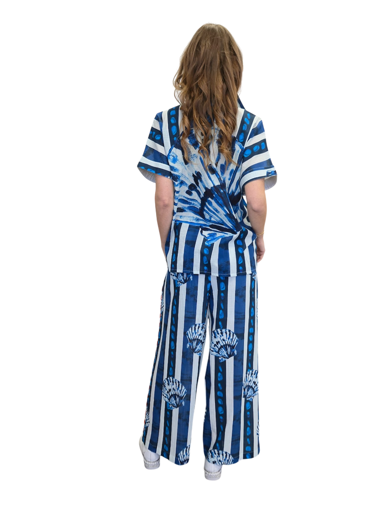 SHEER shirt & pants set