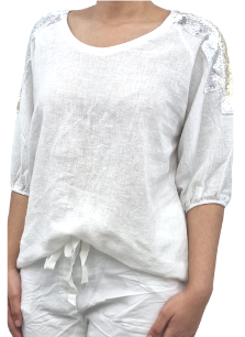 SERENA linen top