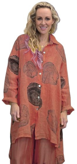 BLISSFUL linen shirt
