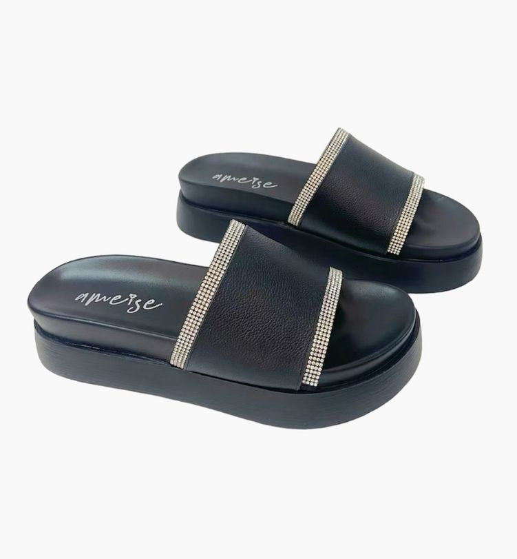 JENNER bling slides