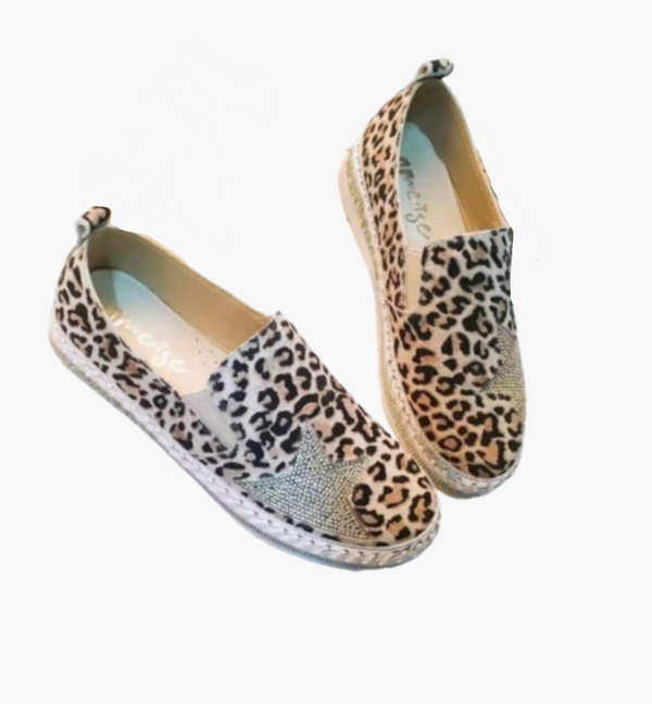 CHIKI Leather Slip-Ons