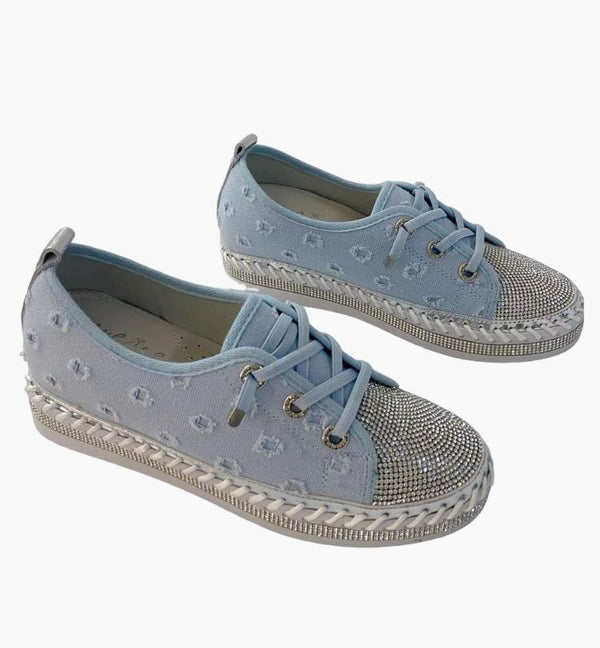 BECKY denim sneakers