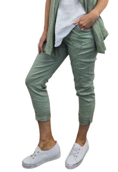 ALYSSA pull up pants