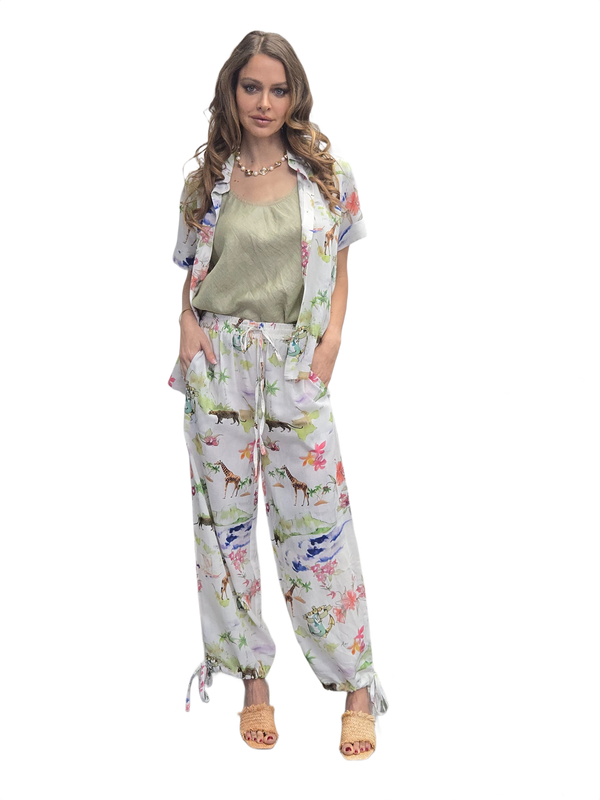 ISLAND shirt & pants set