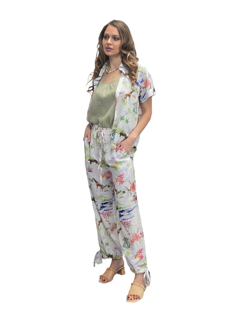 ISLAND shirt & pants set