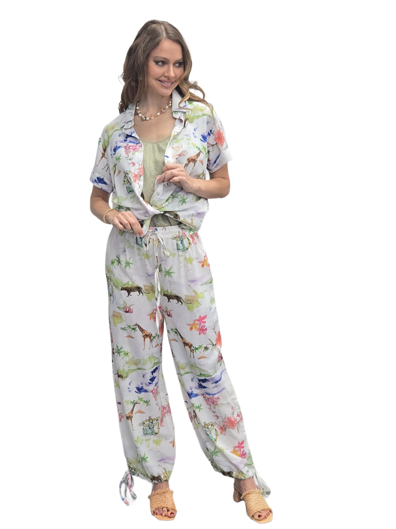 ISLAND shirt & pants set