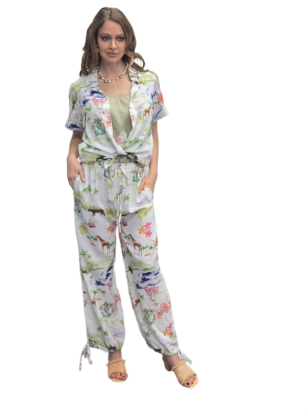ISLAND shirt & pants set
