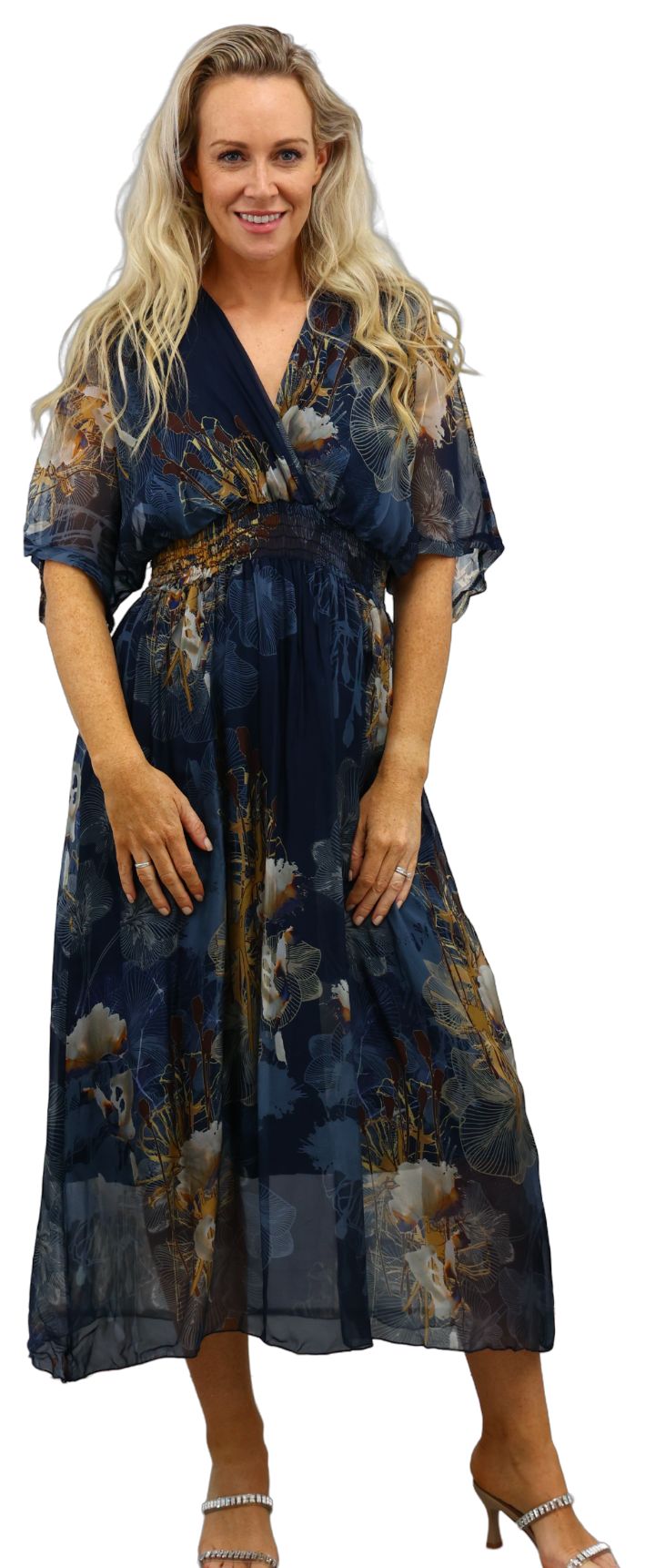 MELLOW silk dress