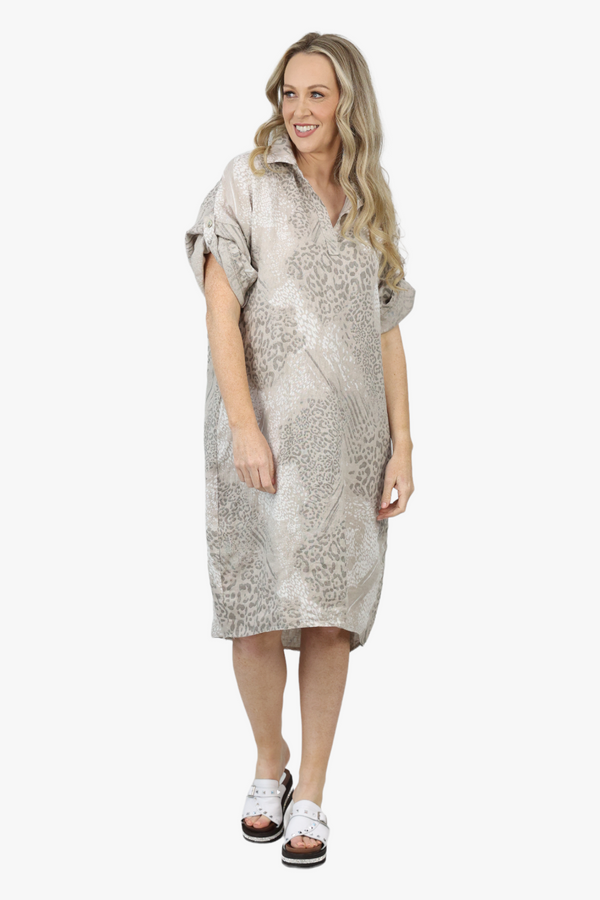 LUNA linen dress