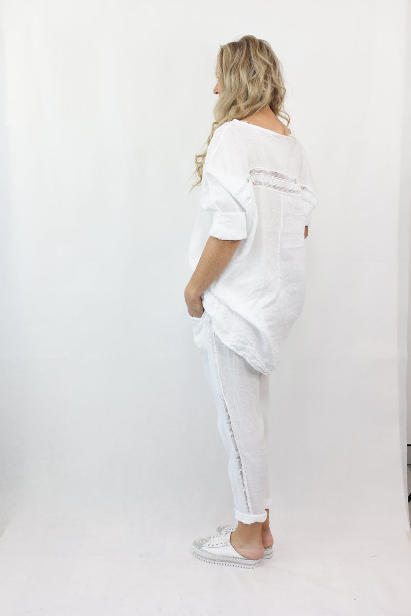 DESIRE Linen top