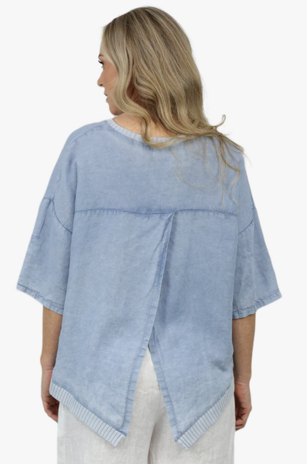 DASIA linen top