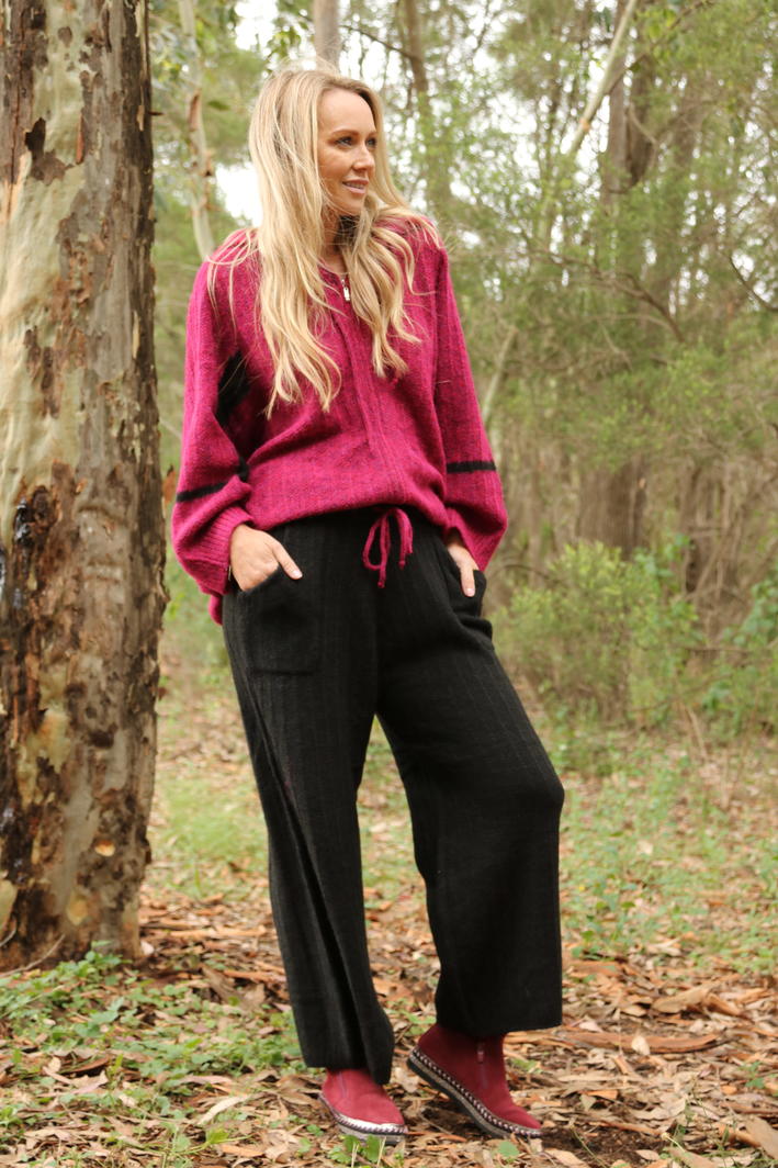 PAM wool mix pants