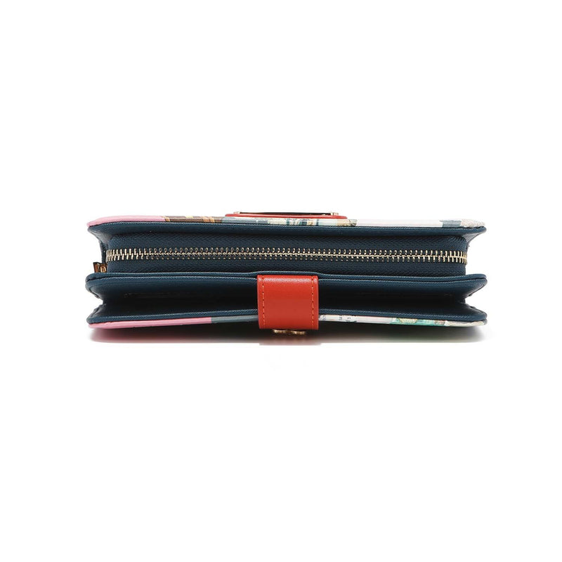NL SIGNATURE BIFOLD WALLET WRISTLET