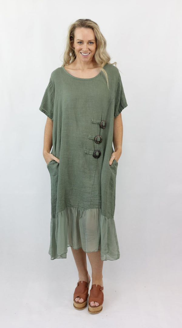 WILLOW linen dress