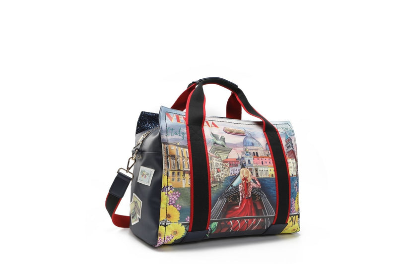 PRINTED DUFFLE BAG