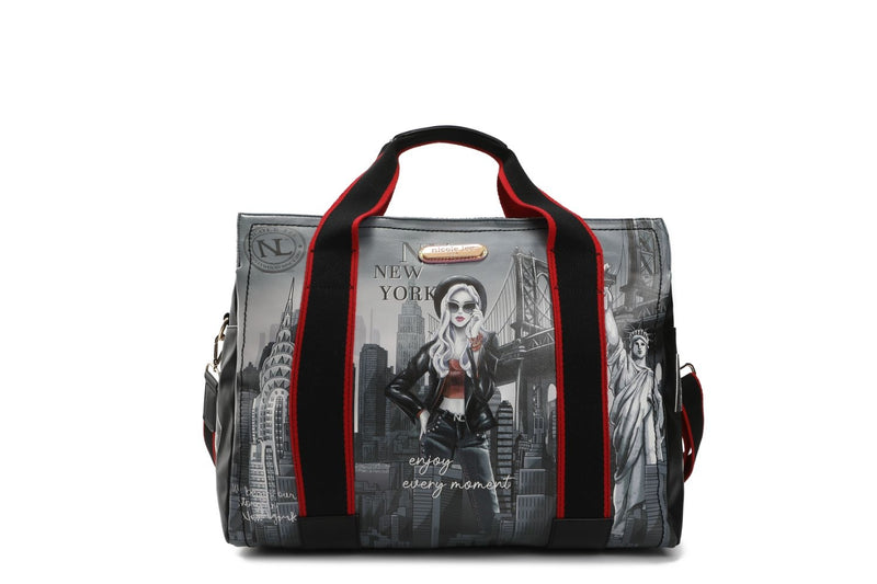 PRINTED DUFFLE BAG