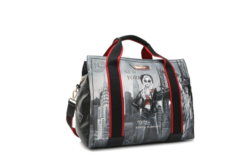 PRINTED DUFFLE BAG
